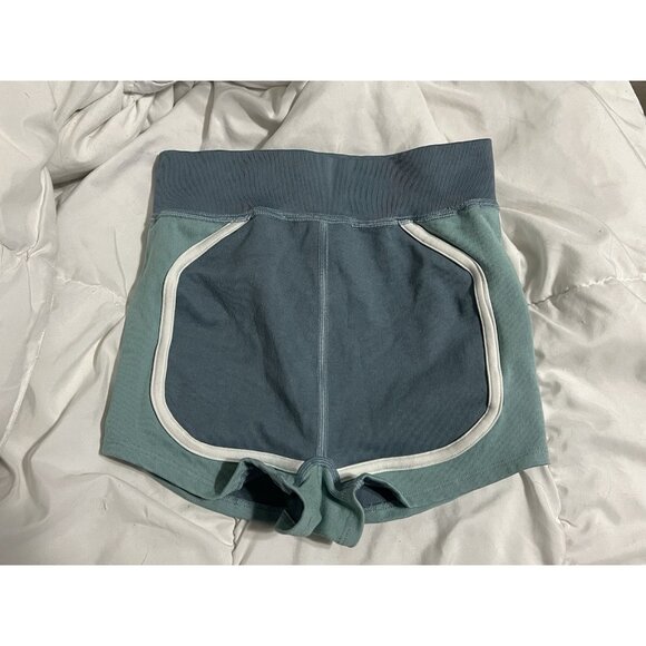 FP Movement Free People There You Go Run Shorts In blue Combo Sz. XS/S - Picture 1 of 11